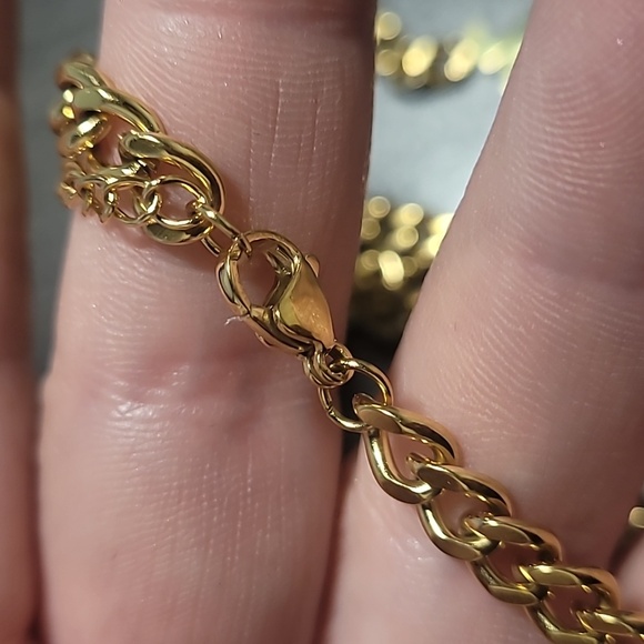 S.STEEL Gold Fashion Necklace - Picture 5 of 5